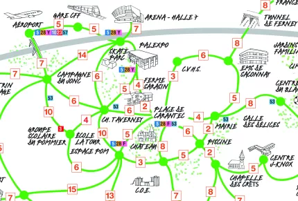 Carte temps de parcours 2016