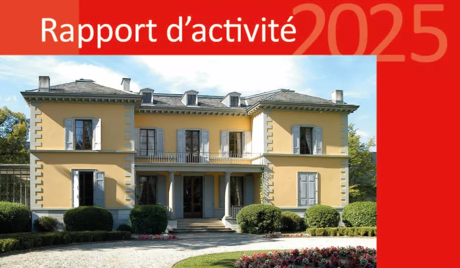 couverture rapport d'activité 2025