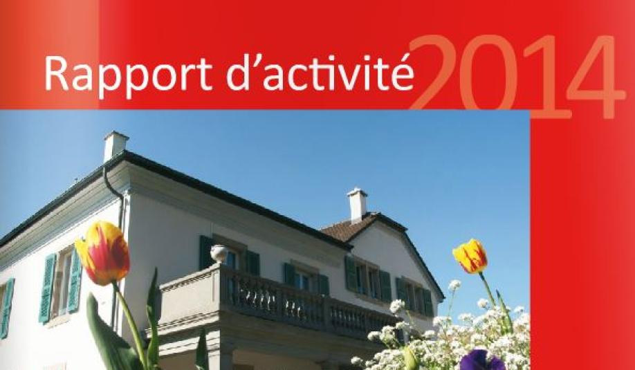 Rapport d&#039;activité 2014