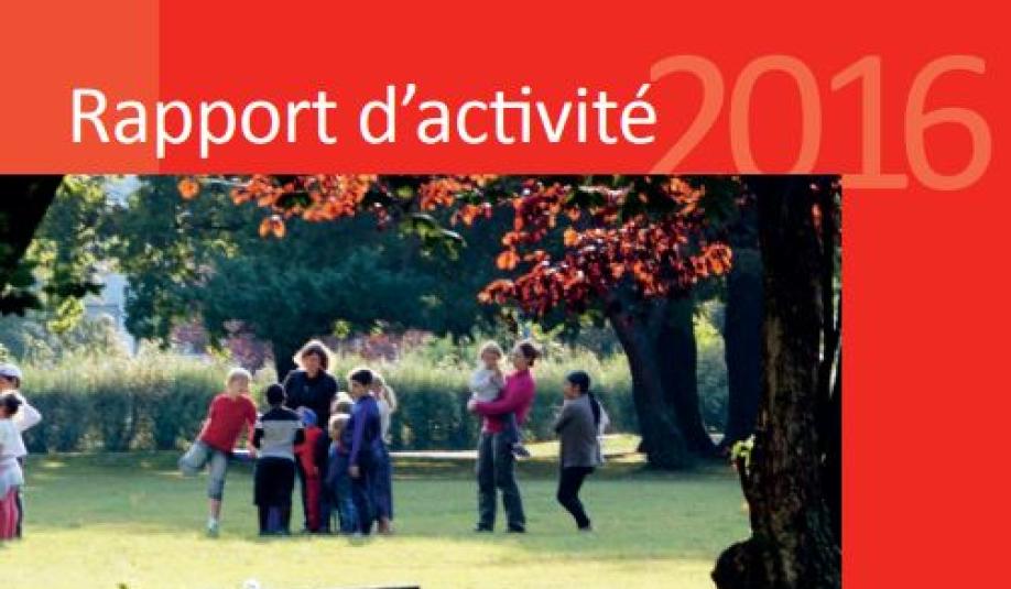 Rapport d&#039;activité 2016